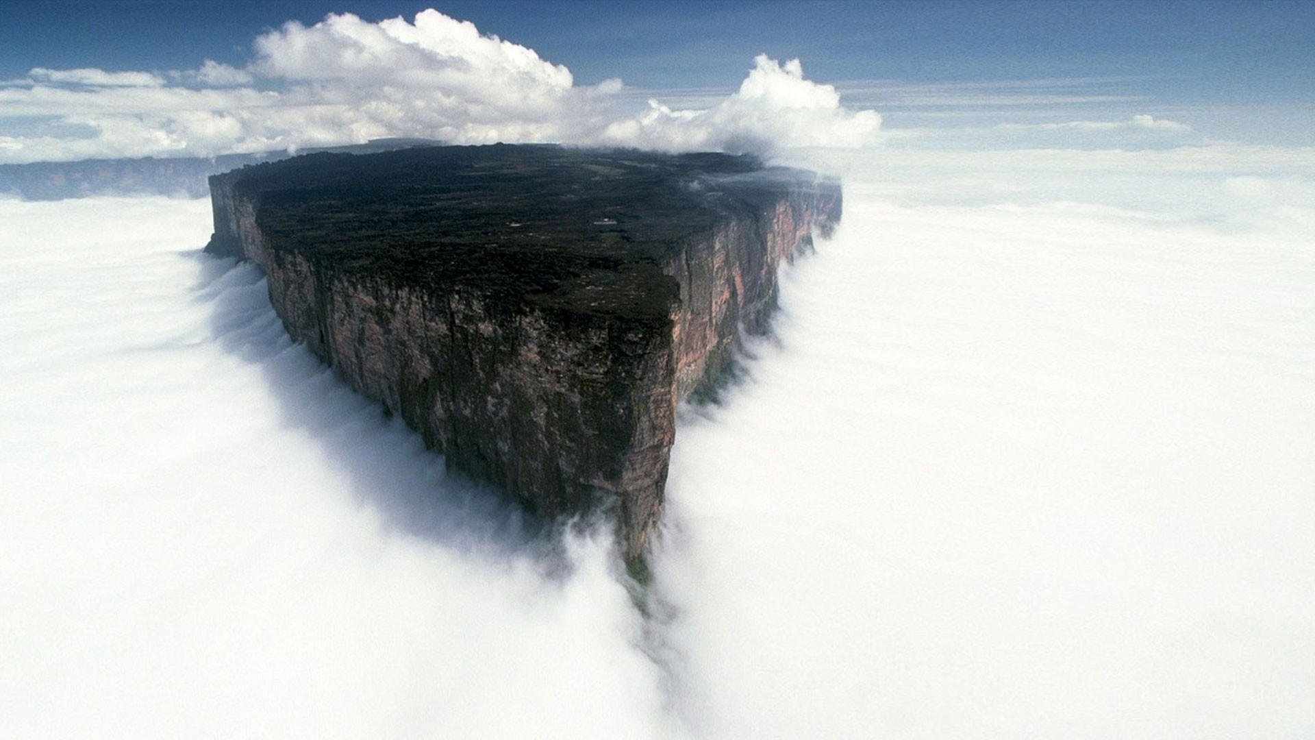 Landscape Mount Roraima Mist Venezuela Wallpaper HD