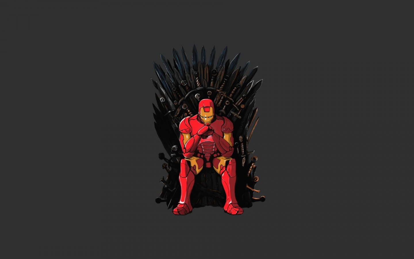 1440x900 Iron Man Game of Thrones Mashup desktop PC and Mac wallpaper