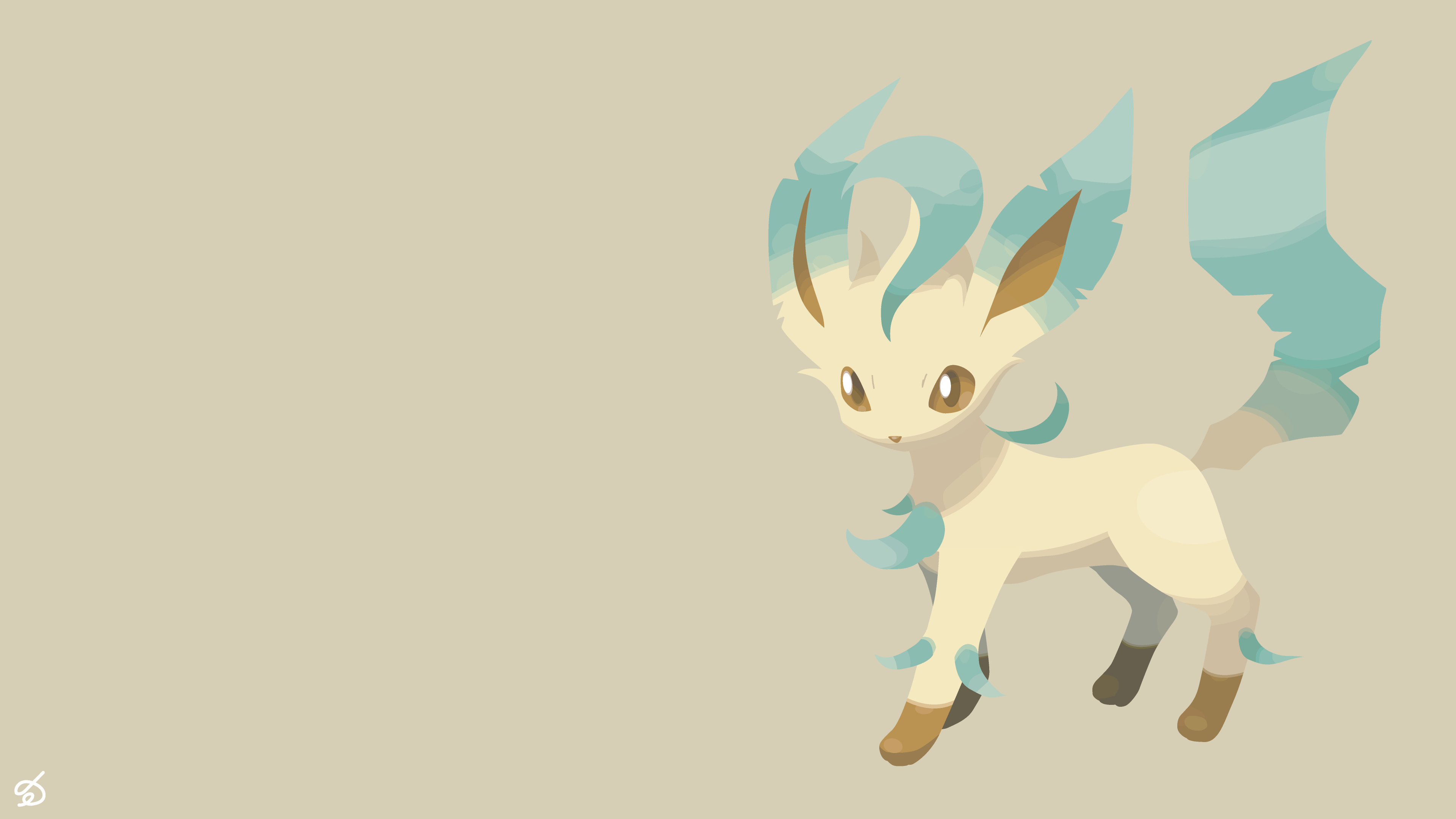 Desktop 4k Leafeon Wallpaper