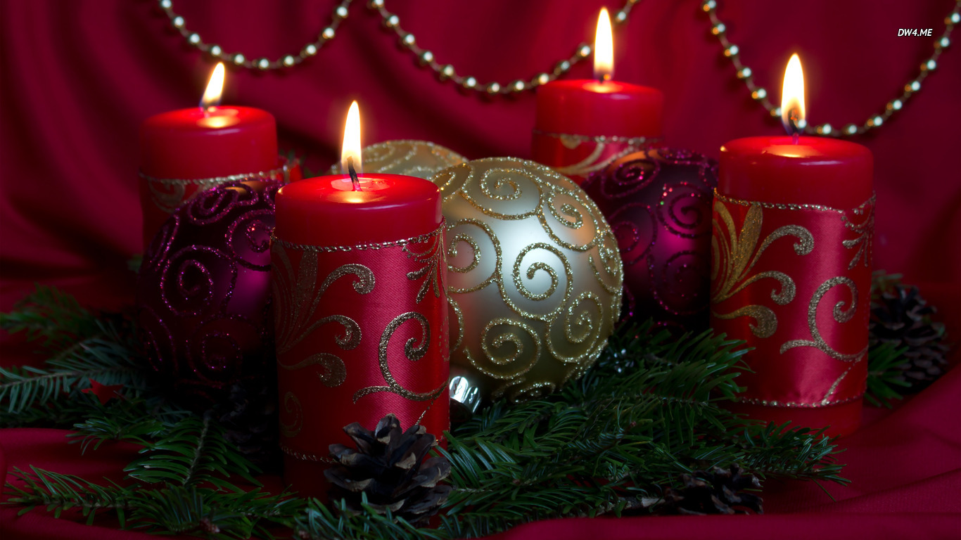 Advent Candles Wallpaper Photography