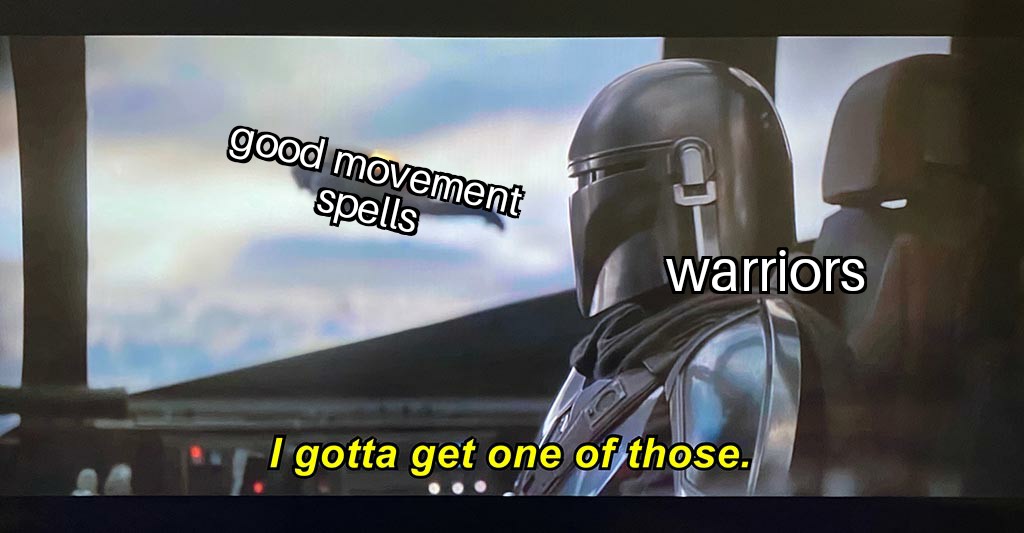 Warriors When They See A Mage Using Teleport Wynncraft