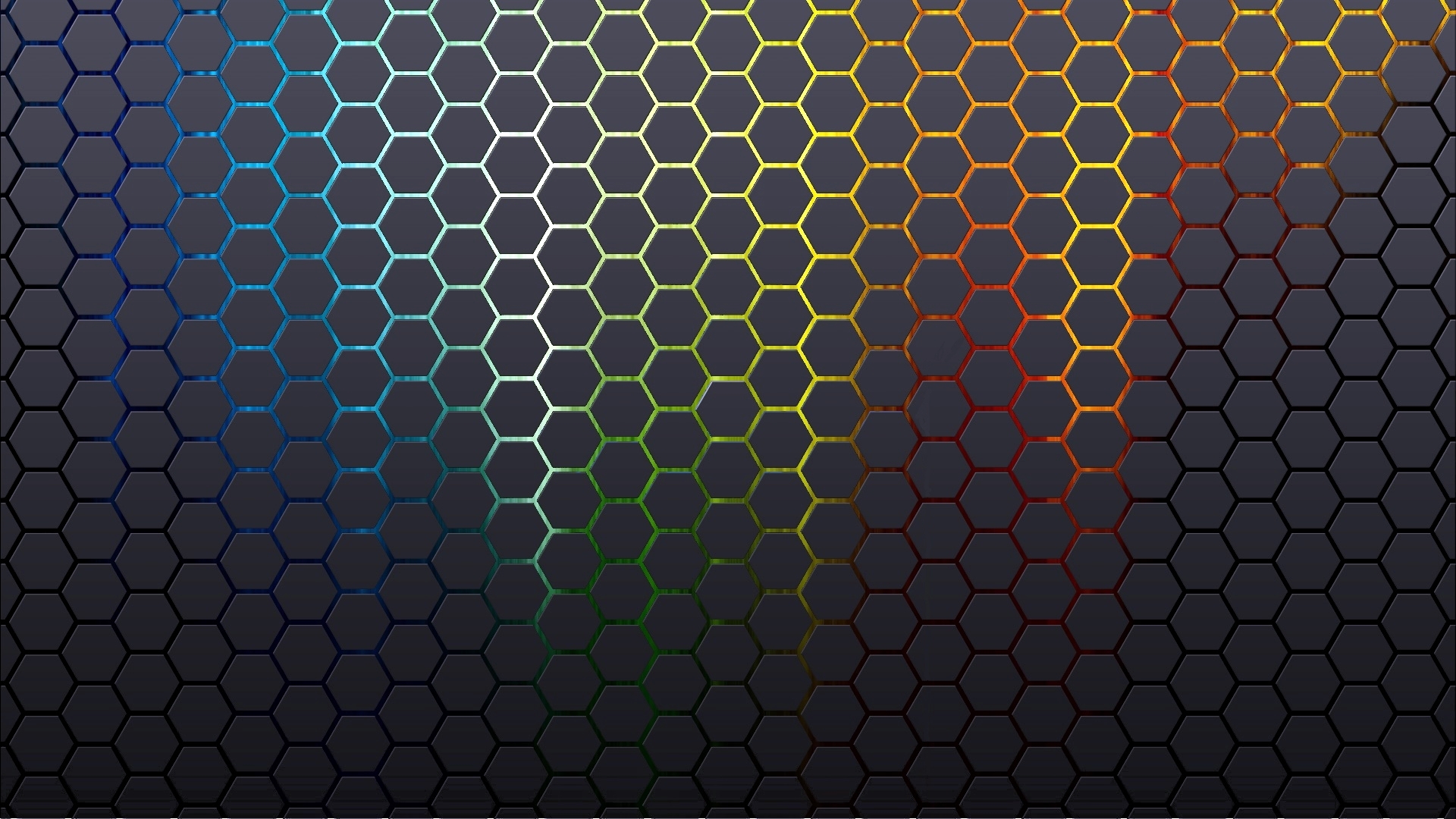 Abstract Hexagons Honeyb Pattern Wallpaper HD