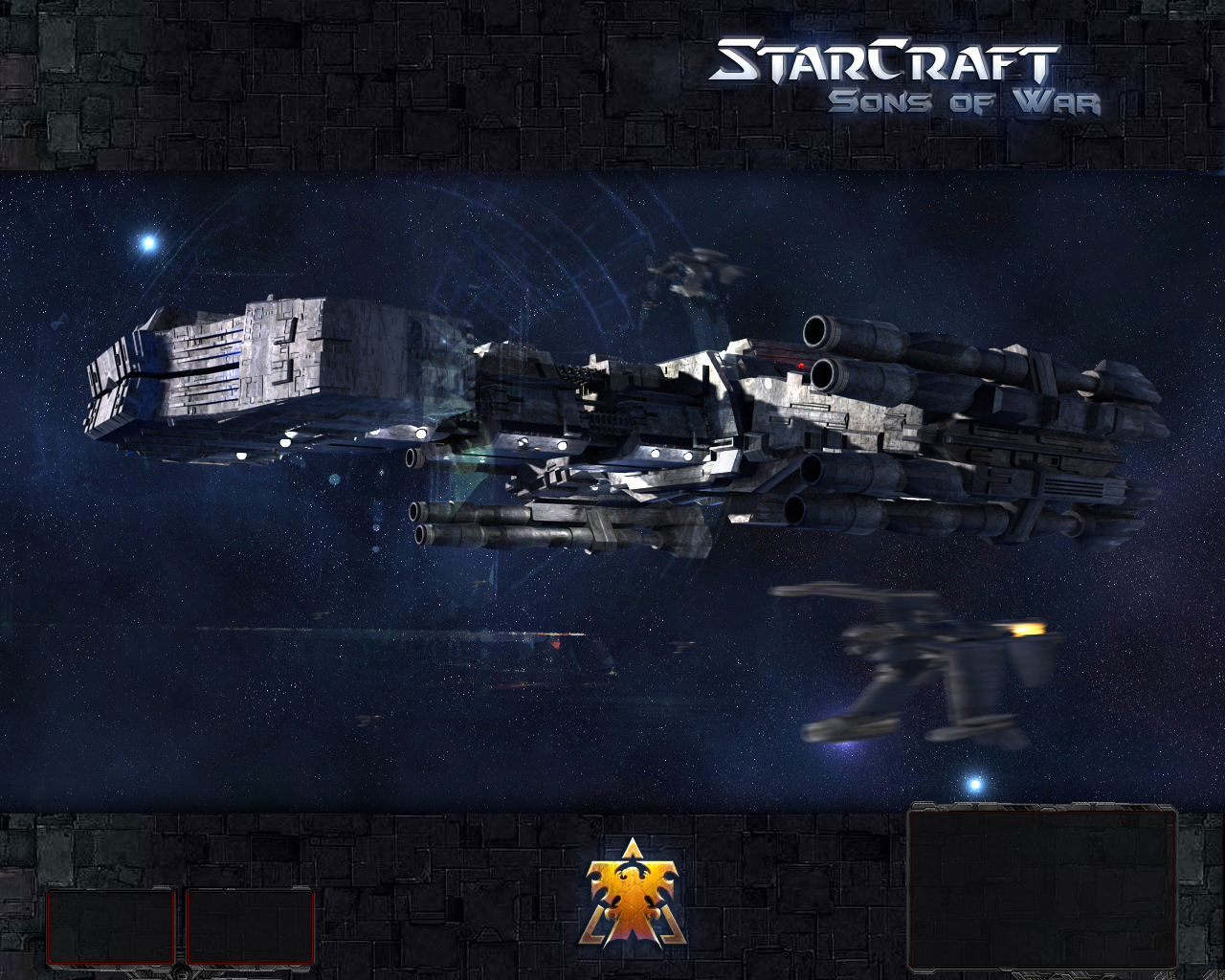 Terran Fleet Wallpaper Image Starcraft Sons Of War Mod For