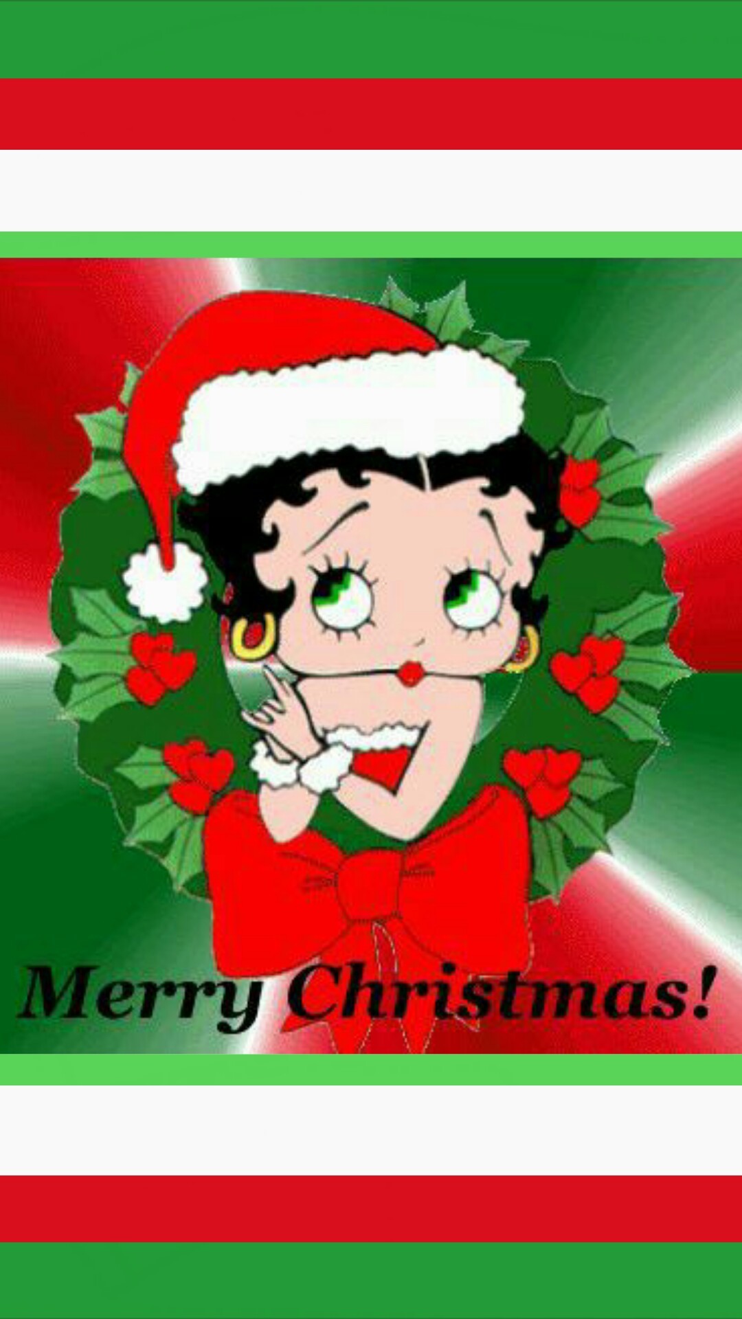 Lovely Betty Boop Christmas Image Inspirational