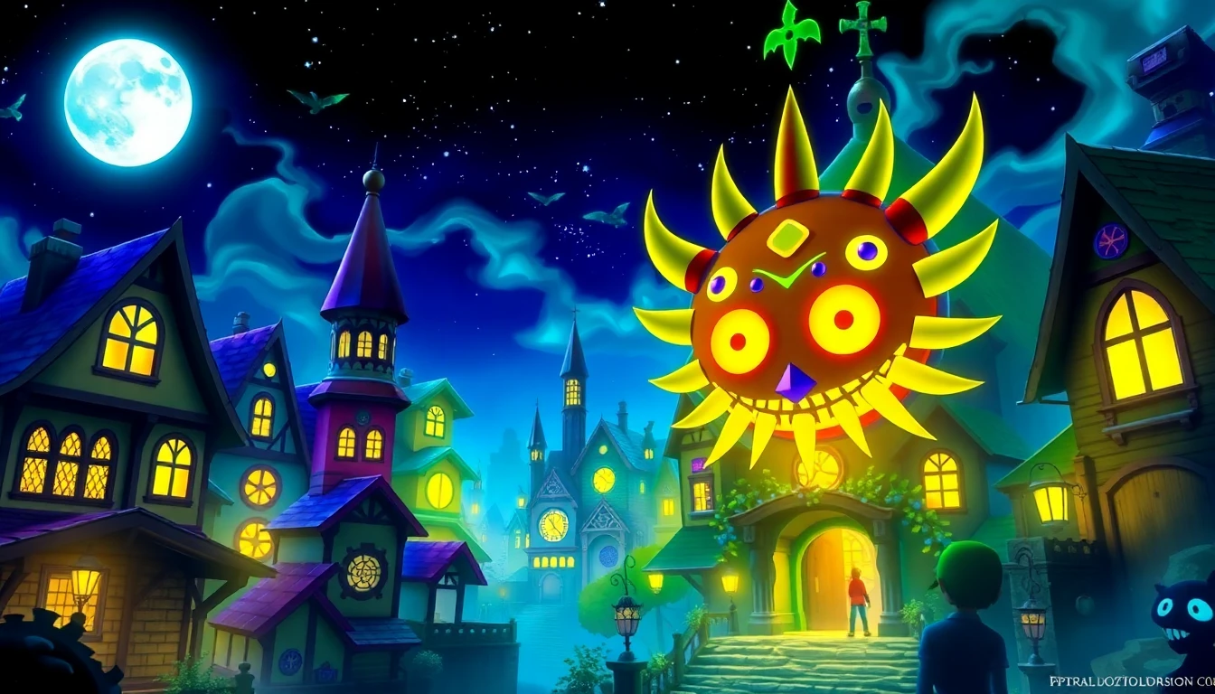 Zelda Majora S Mask 3ds Wallpaper