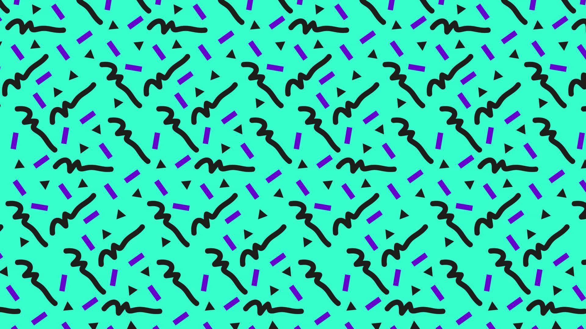 90s Retro Wallpaper