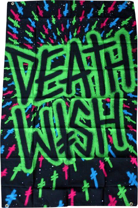 Death Wish Skateboards Logo Death wish tripping flag 464x700