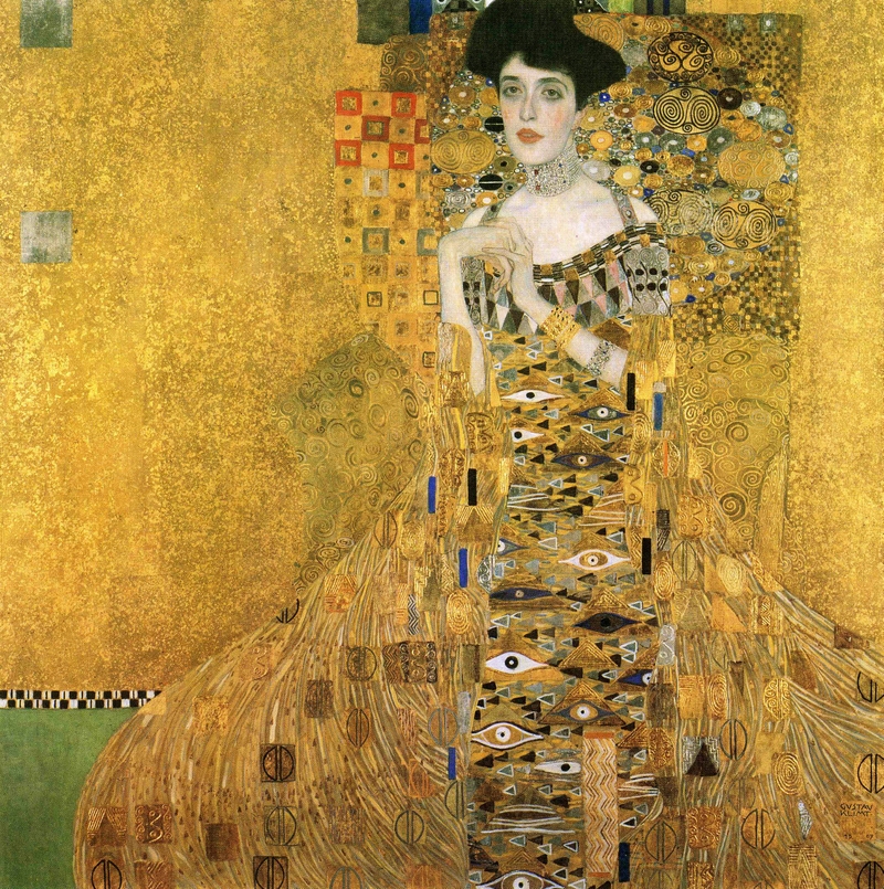 Description Women Photomosaic Gustav Klimt Wallpaper