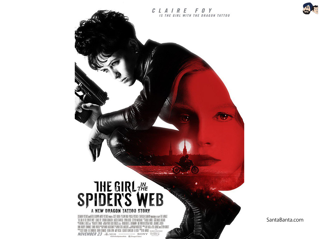 The Girl In Spiders Web Movie Wallpaper