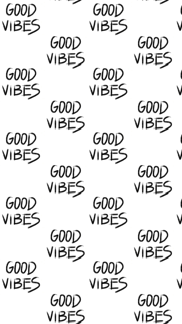 Installing This Good Vibes iPhone Wallpaper Is Very Easy Just Click