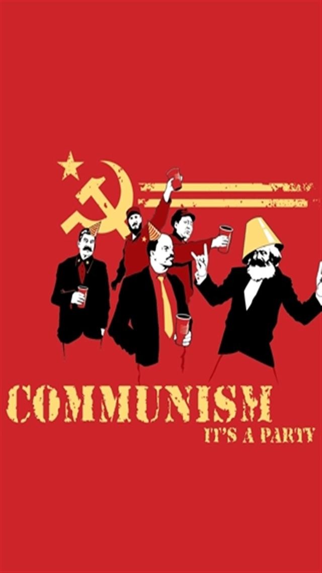 Munism Party Funny iPhone Wallpaper S 3g