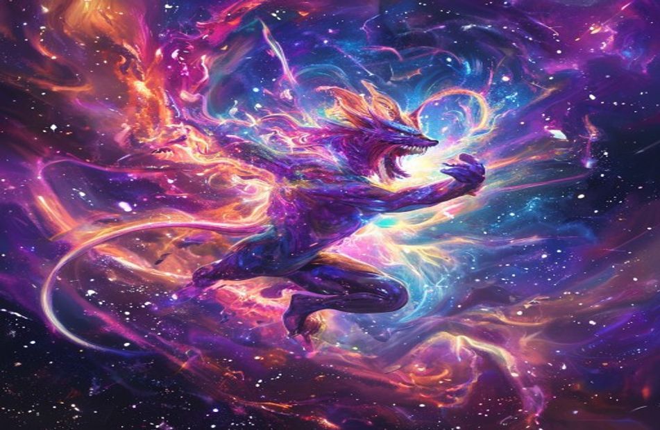 Cosmic Garou Wallpaper