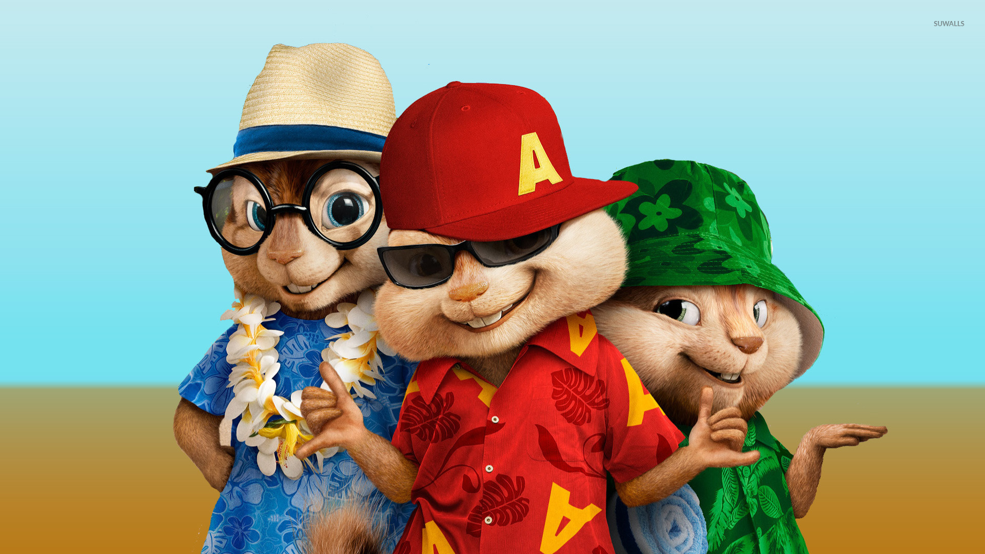 Alvin and the Chipmunks Chip Wrecked wallpaper   Cartoon wallpapers
