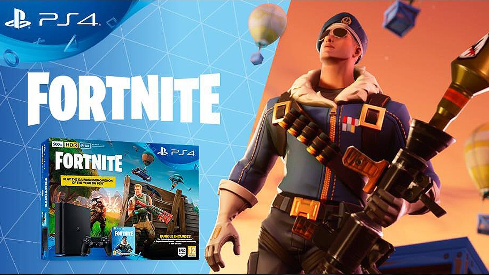Fortnite Is Getting An Exclusive Ps4 Bundle With Royale Bomber Skin