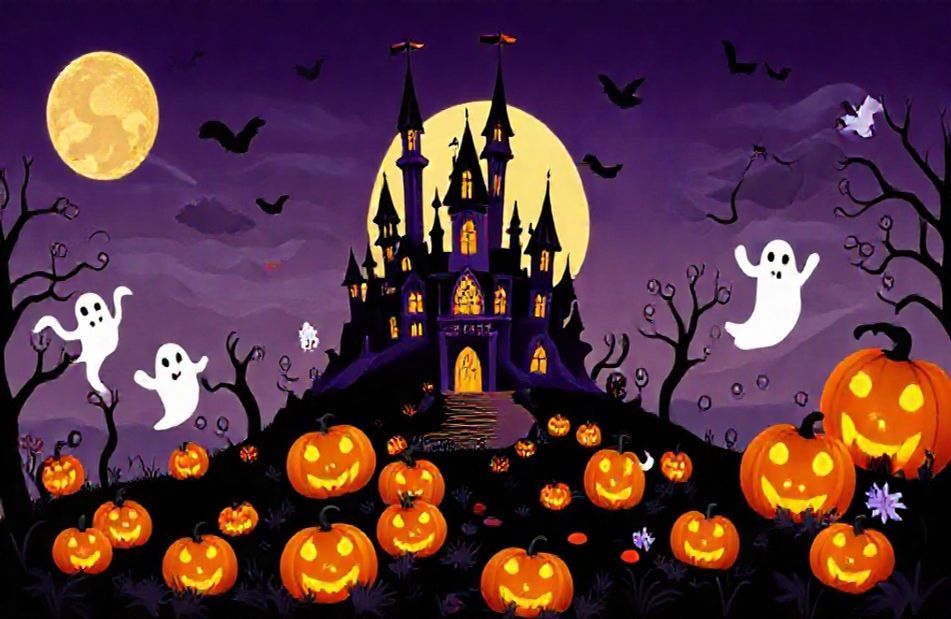 Disney Halloween Wallpaper Background
