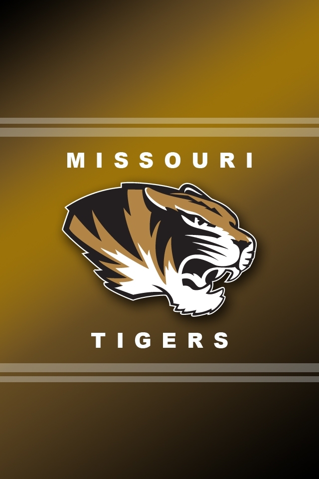 Missouri Tigers Logo iPhone 4s Wallpaper