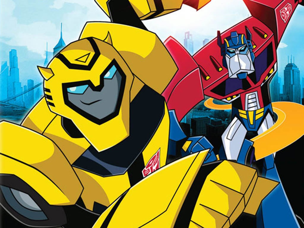 Top Cartoon Wallpapers Transformers Bumblebee Wallpaper 1024x768