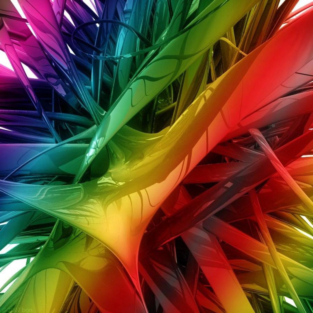 Color Explosion iPad Wallpaper Background