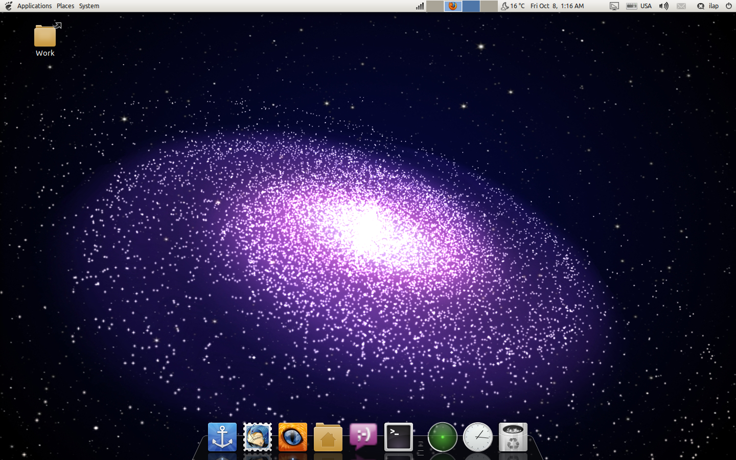 Galaxy Live Wallpaper Like Piz Plugin For Ubuntu Maverick