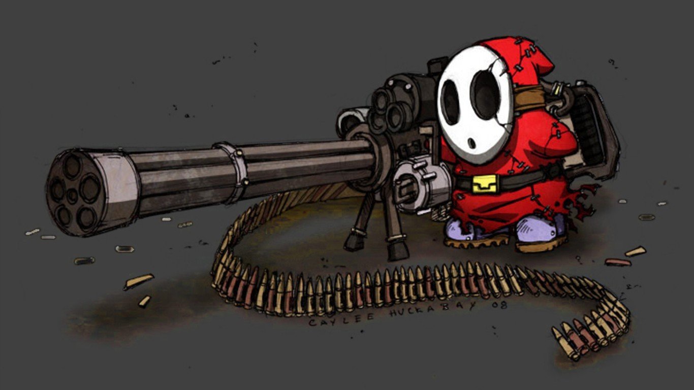 Minigun Wallpaper On