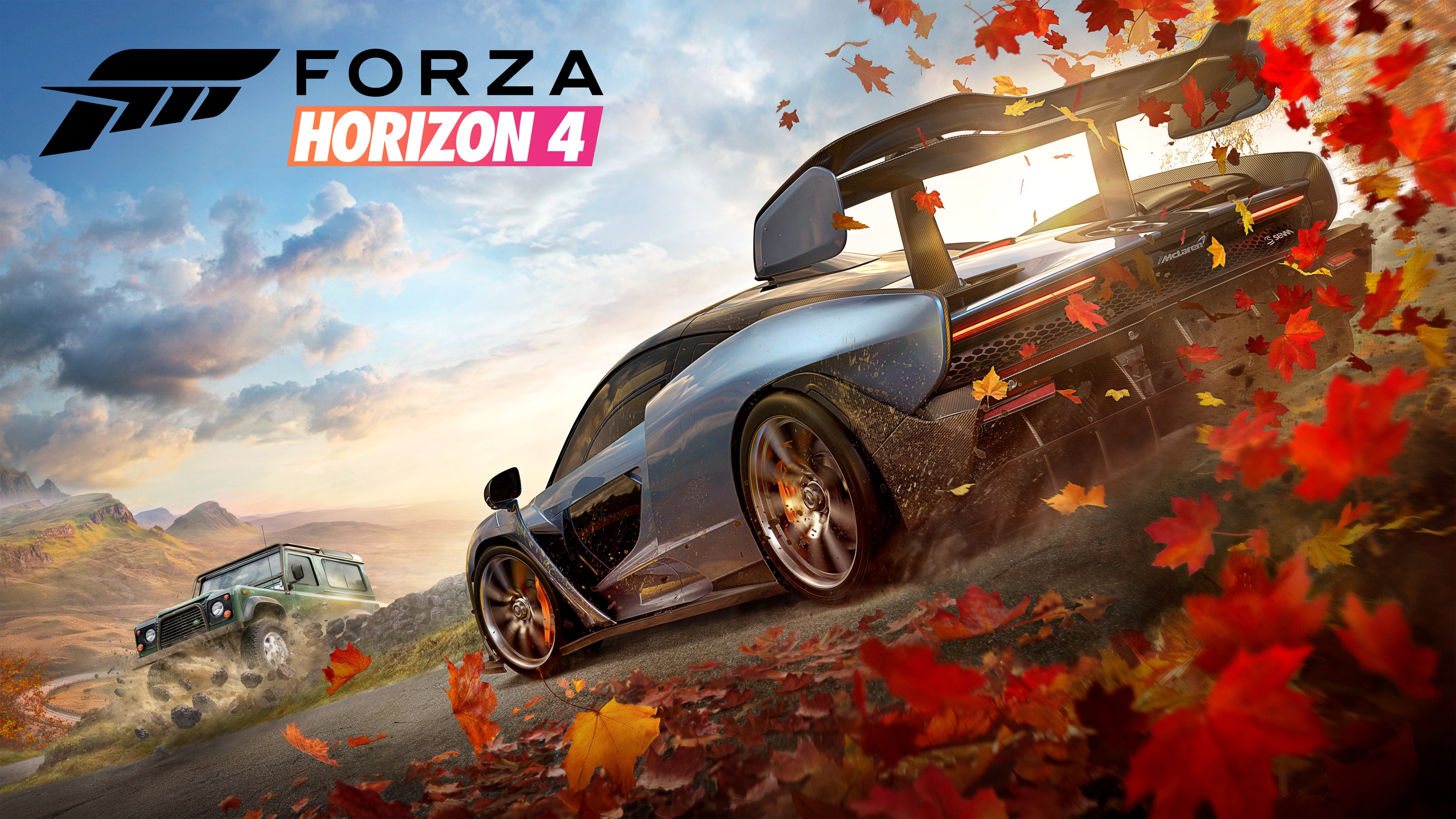 Mclaren Senna In Forza Horizon 5k Wallpaper