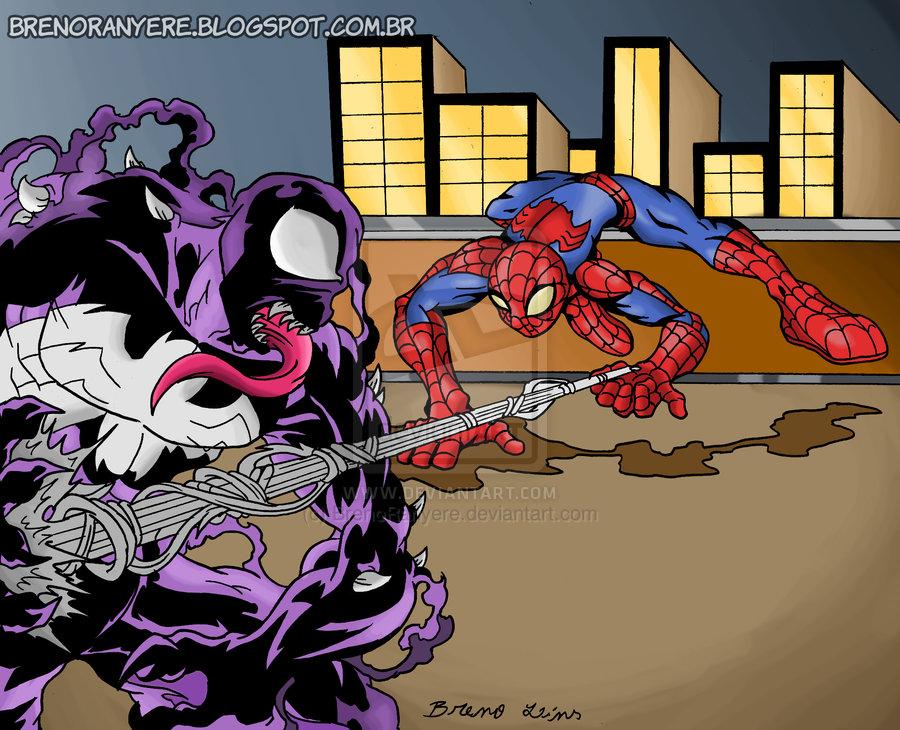 Ultimate Spiderman Venom Wallpaper Ultimate spider man vs