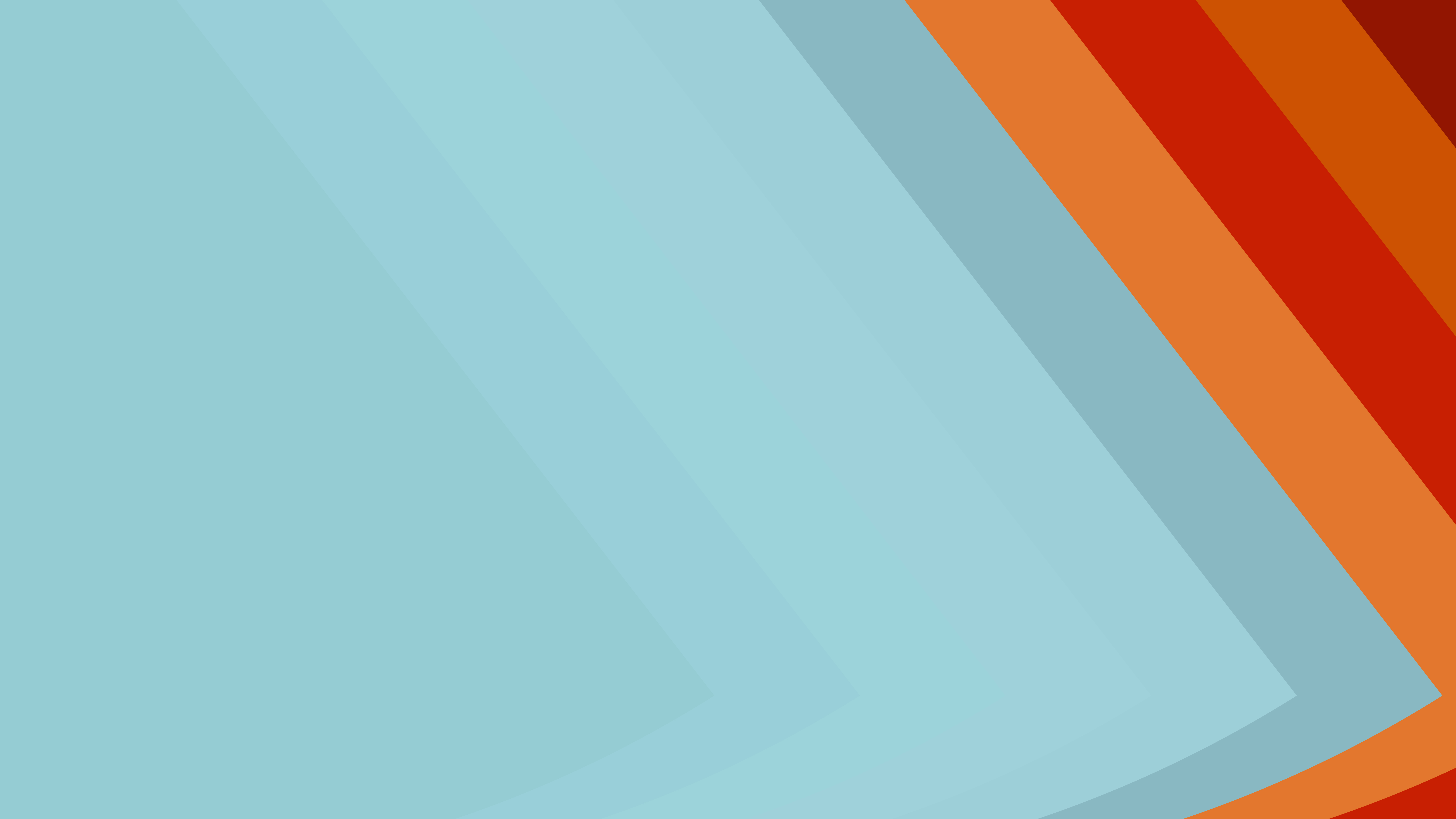 Free Blue and Orange Geometric Shapes Background Vector