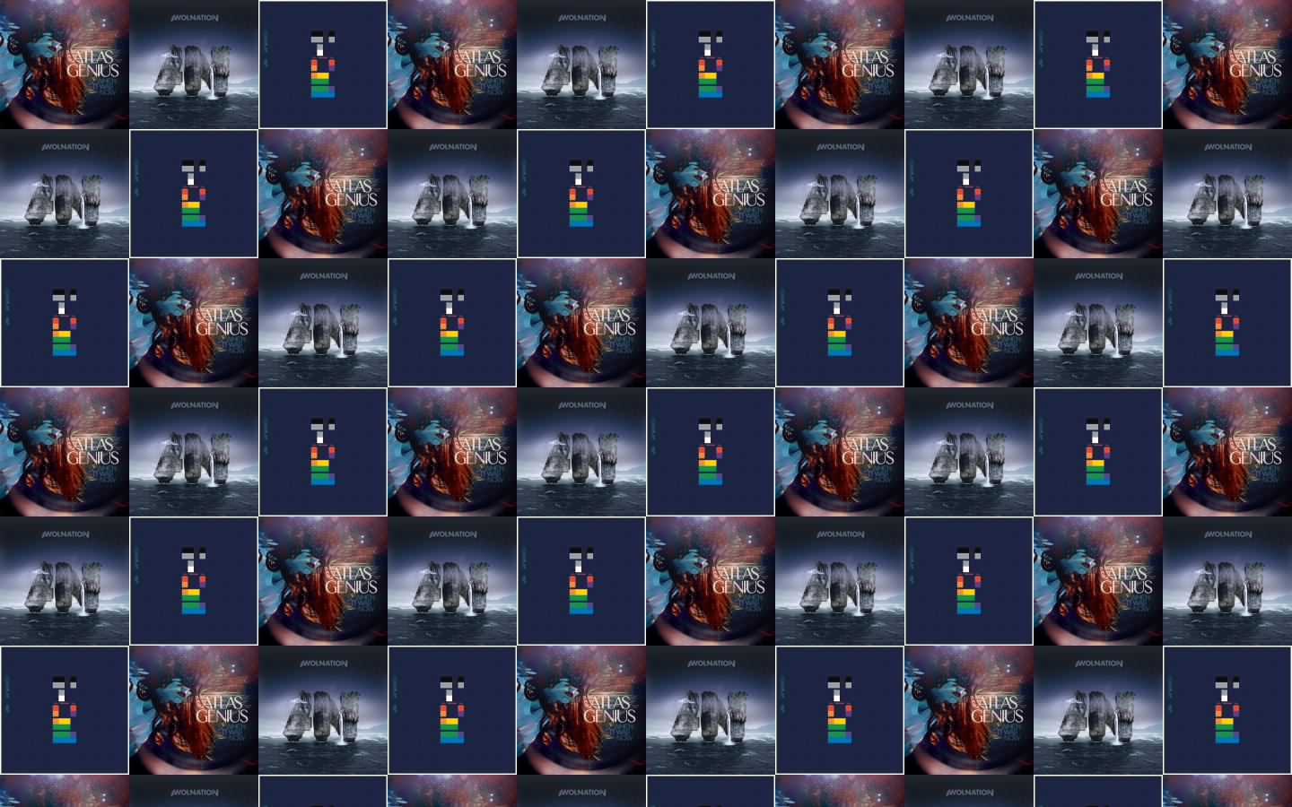 Atlas Genius When Was Now Awolnation Megalithic Wallpaper Tiled