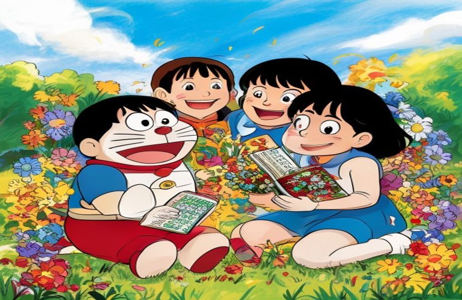 Nobita And Shizuka Wallpaper