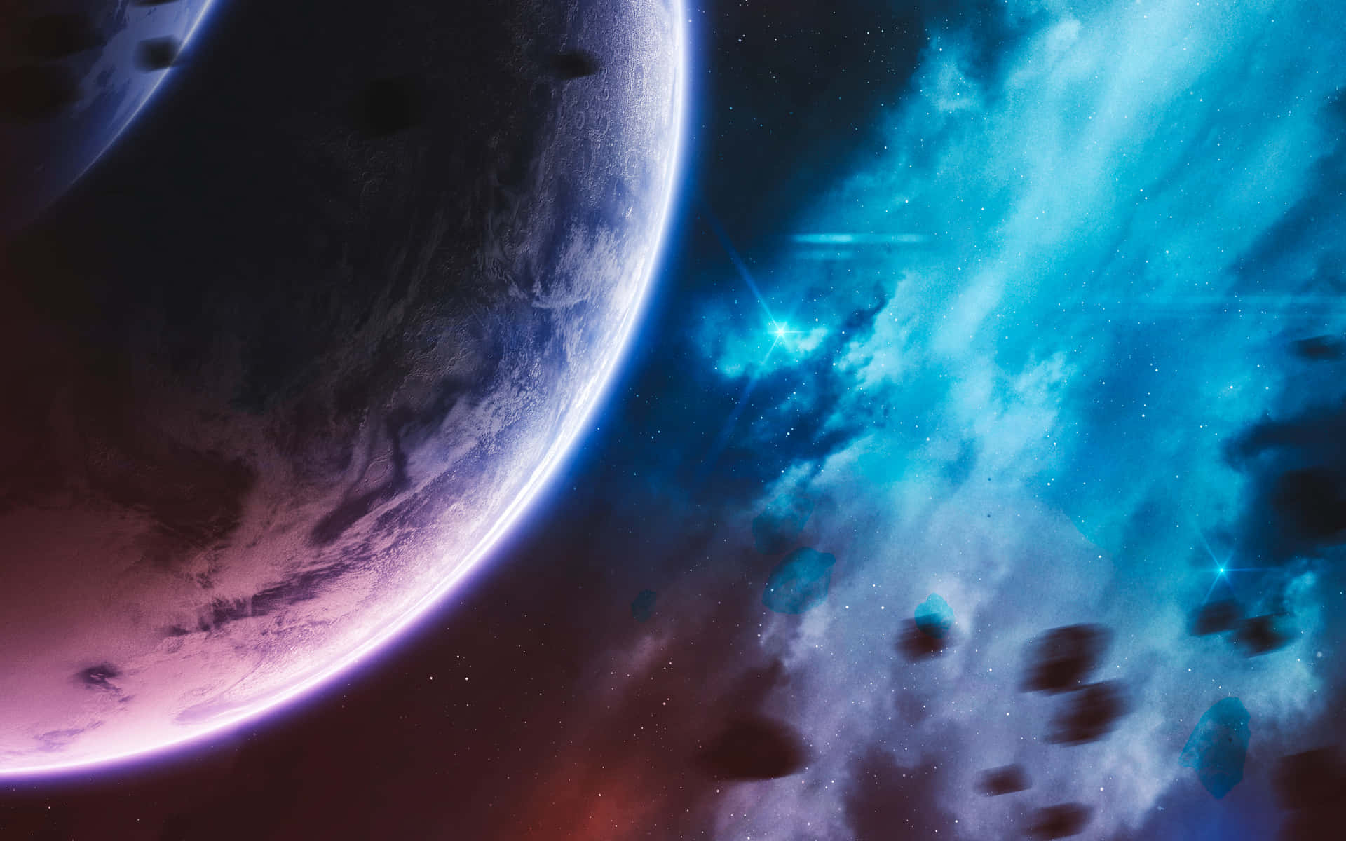 Galaxy Planet Wallpaper