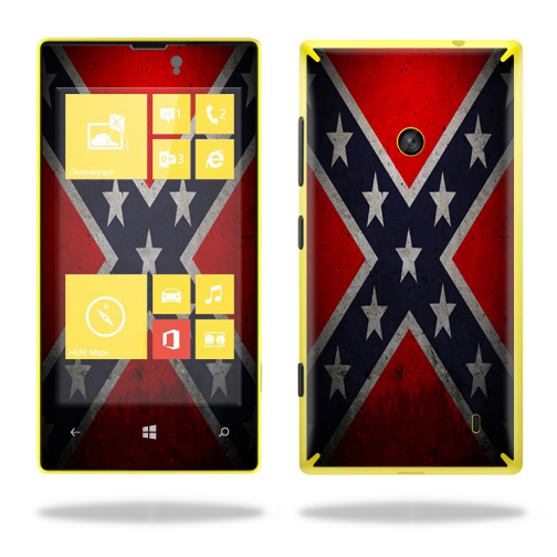 Decal Sticker For Nokia Lumia Cell Phone Skins Rebel Flag
