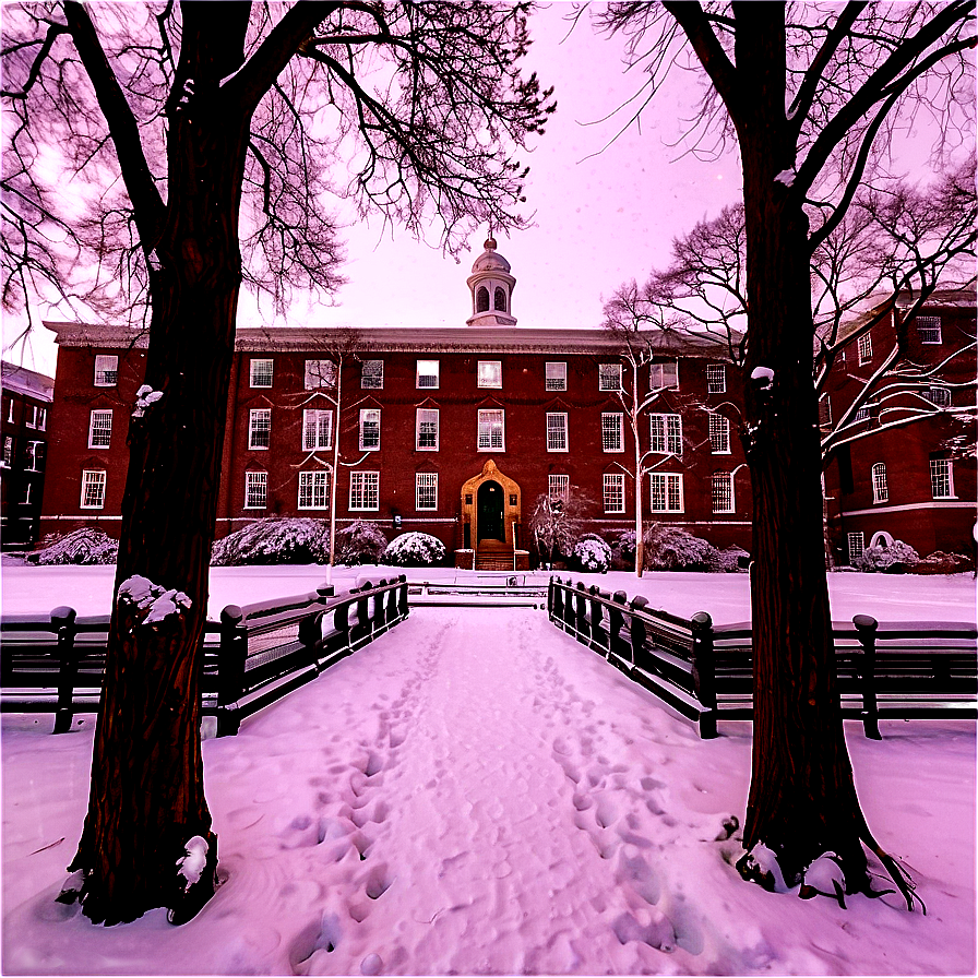 Brown University Campus Snowfall Png Bdj Wallpaper