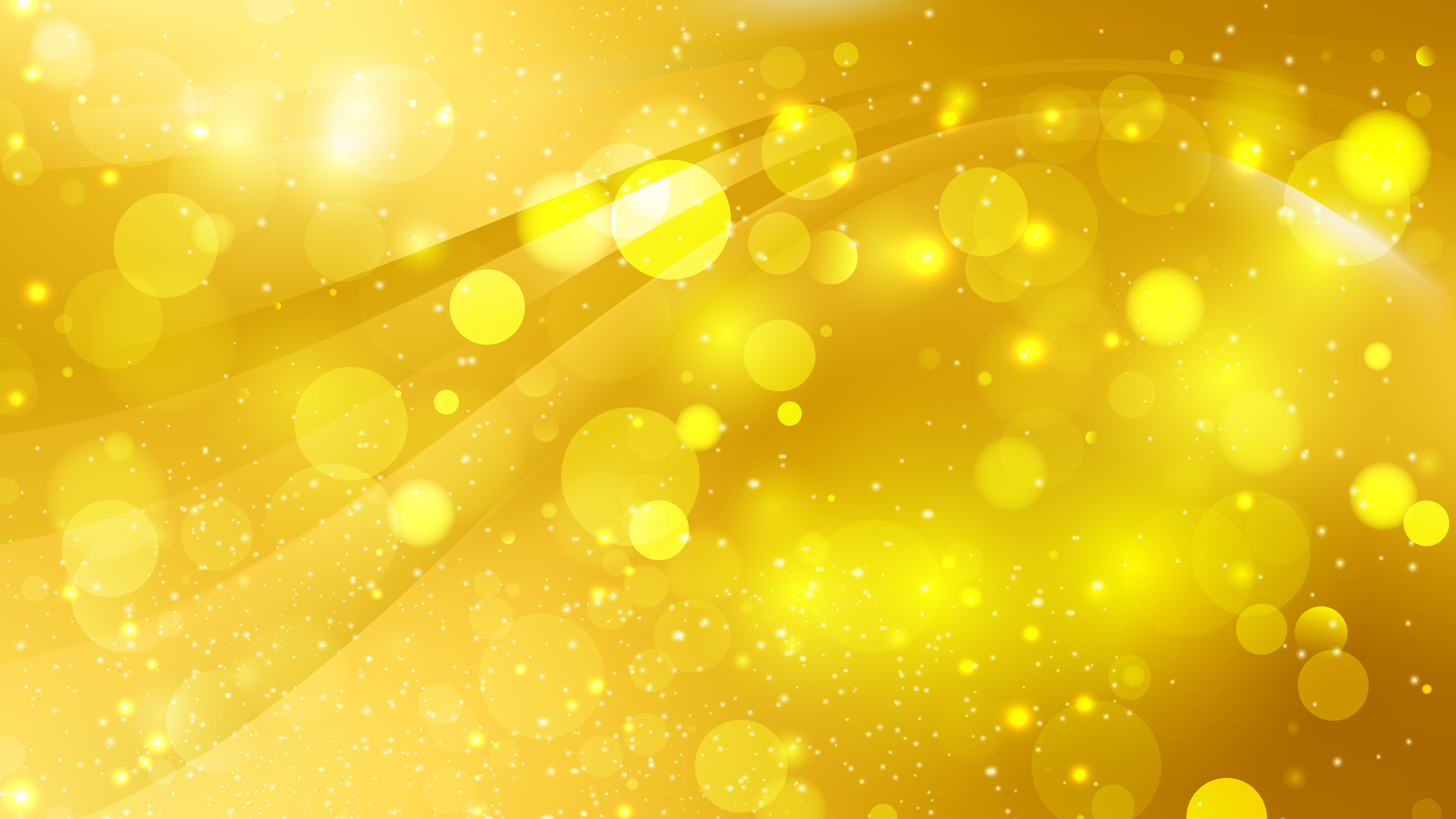 Abstract Gold Defocused Background Design