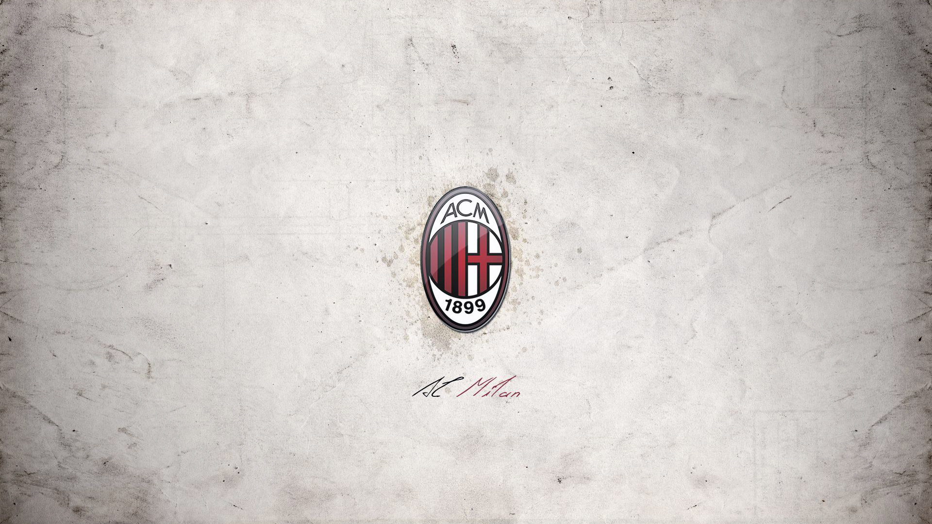 Best Ac Milan Football Club Logo Wallpaper Background With