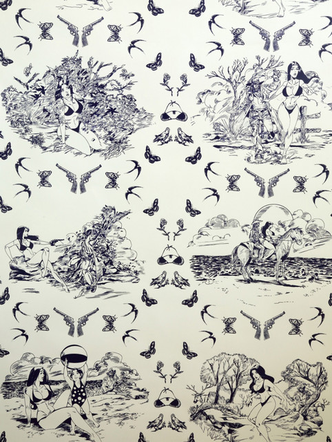 Modern Toile Wallpaper Release Date Specs Re Redesign And