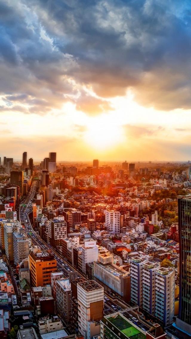 Japan tokyo cityscapes iPhone Wallpapers Free Download