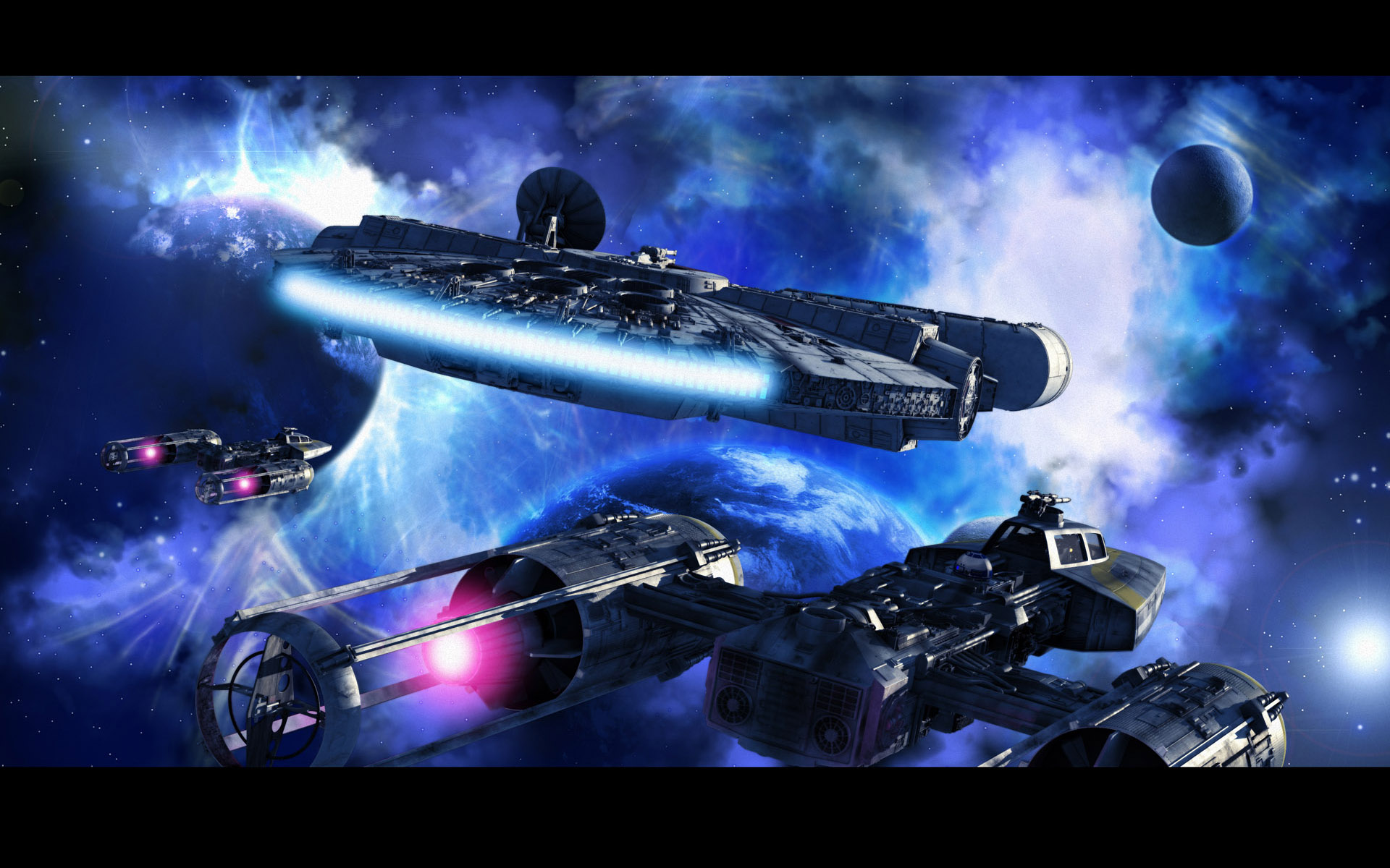 Star Wars Movies Sci Fi Futuristic Space Plas Wallpaper