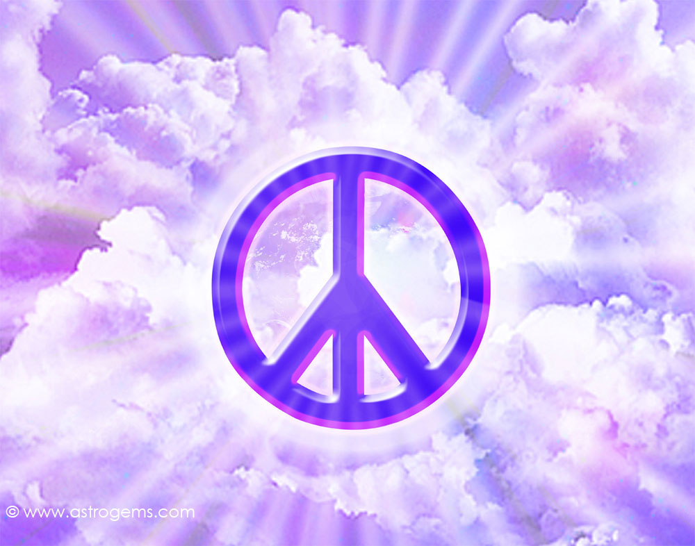 Peace Sign Desktop Wallpaper Image