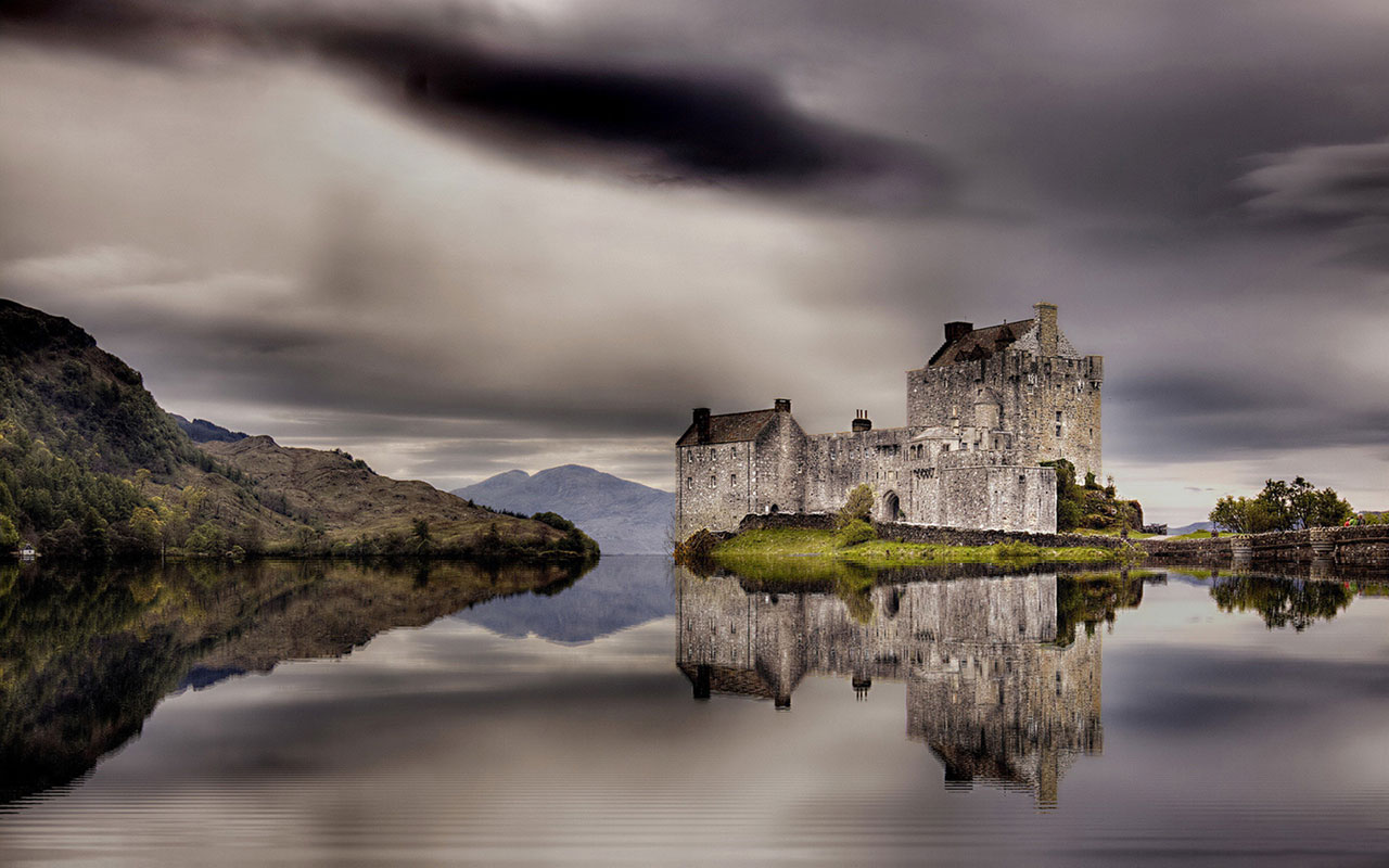 Scottish Castle HD Wallpaper Landscape Desktop