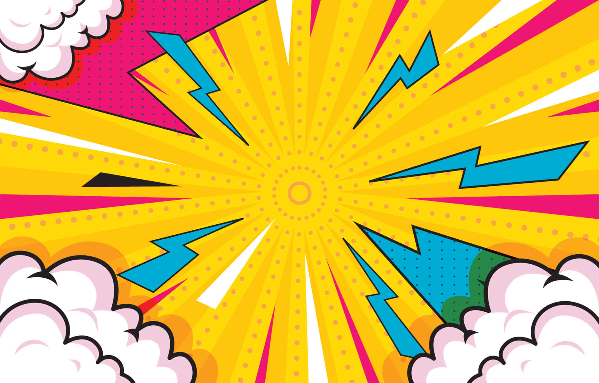Pop Art Background Wallpaper