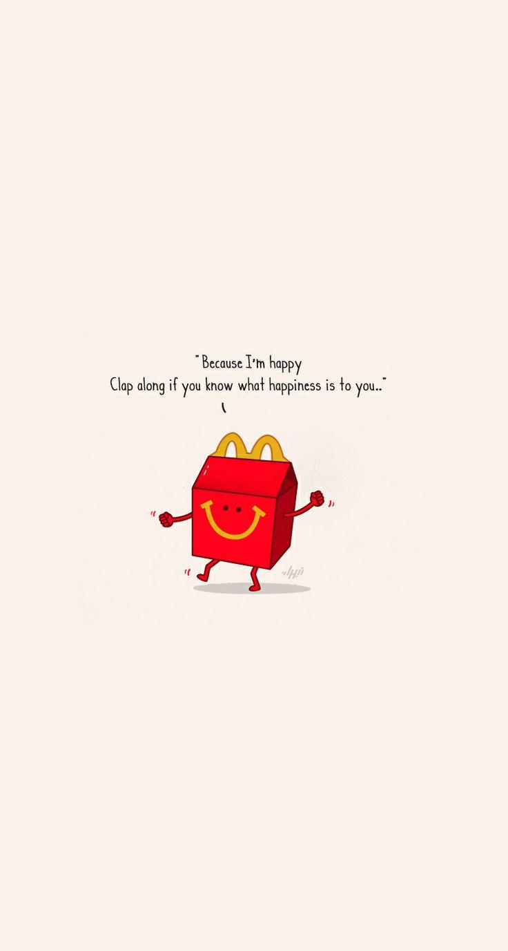 Happy Cute inspirational quotes Iphone wallpaper Cute iphone