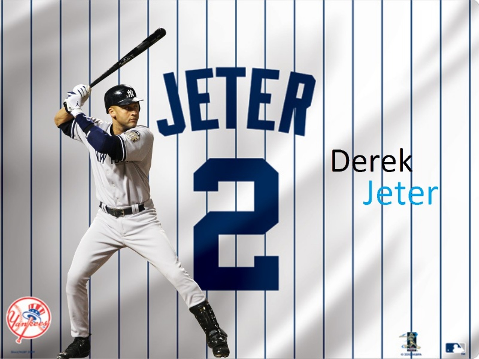 Derek Jeter Baseball Wallpaper