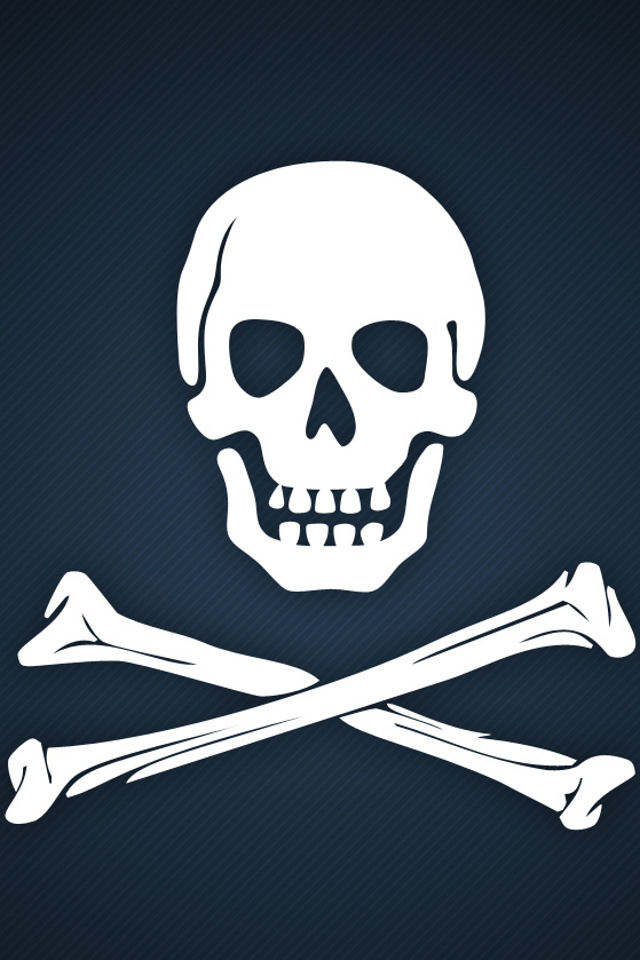Jolly Roger Wallpaper For iPhone