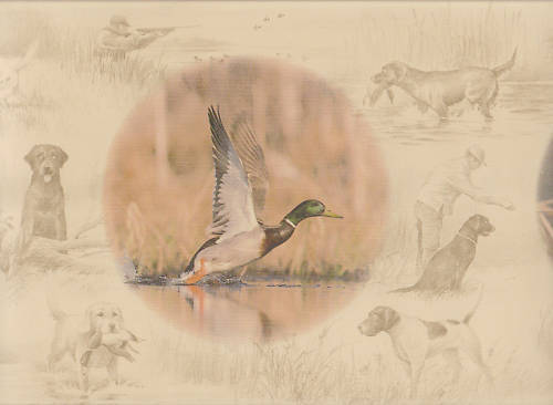 Ducks Unlimited Wildlife Sale Wallpaper Border