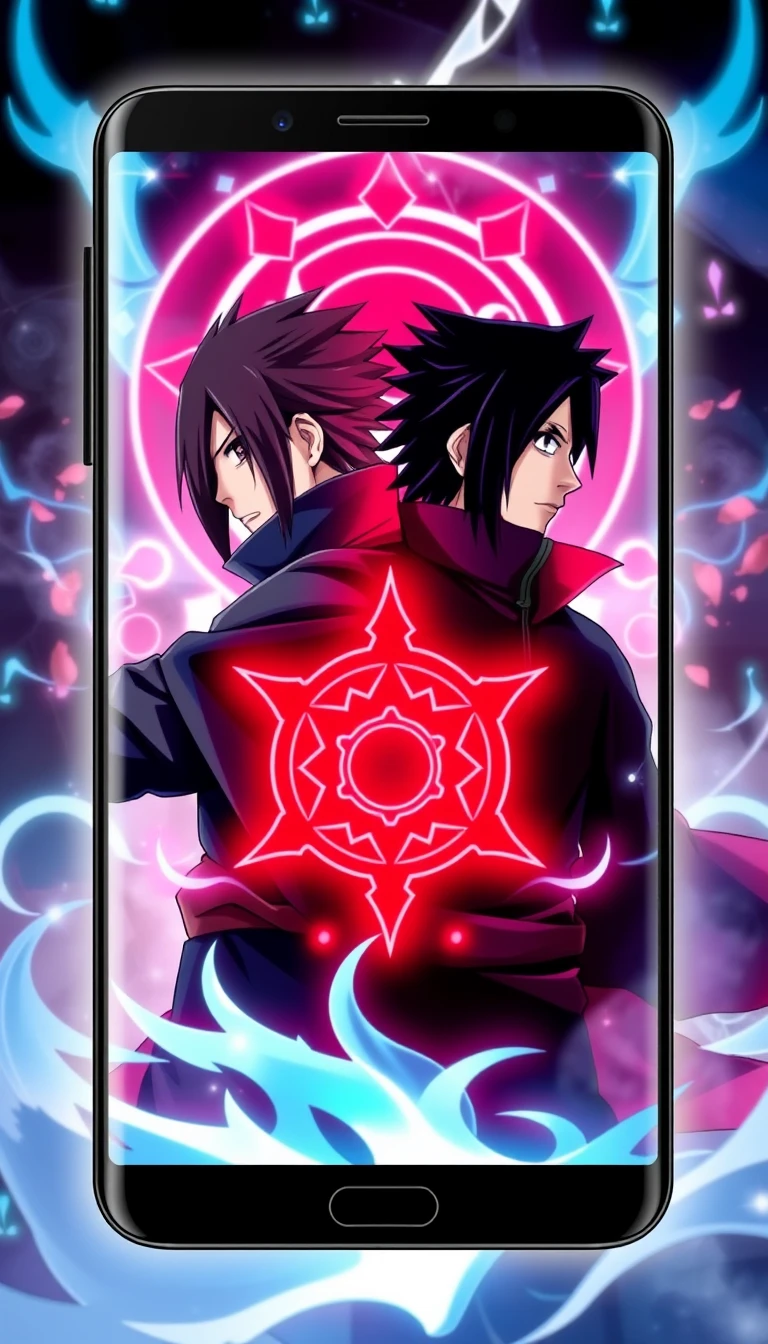 Itachi Sasuke Phone Wallpaper