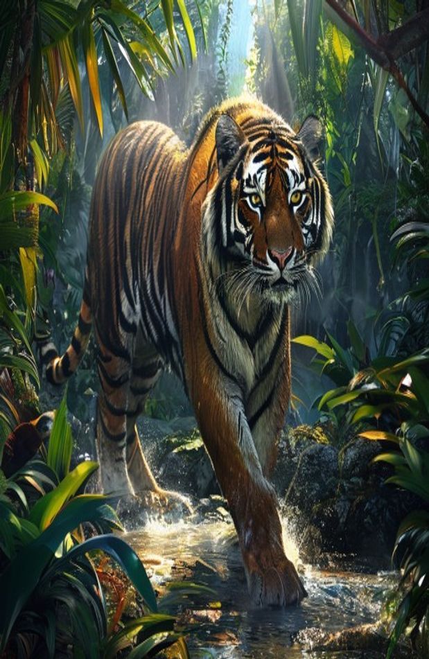 3d Tiger Wallpaper