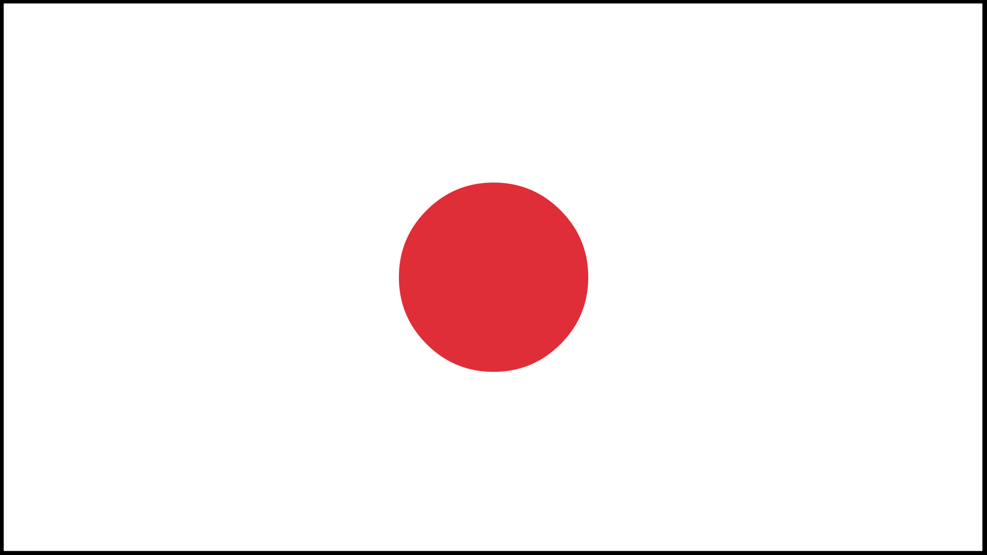 Flag of Japan HD Wallpaper Background Image 1920x1080 ID