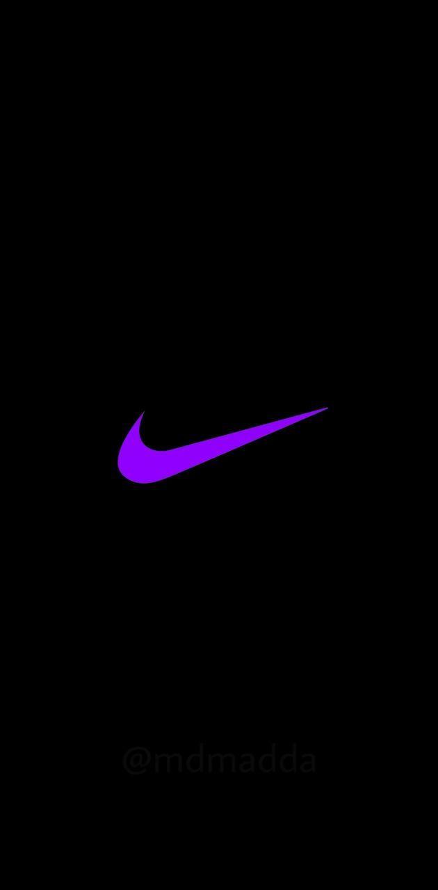 Nike Swoosh Purple Wallpaper By Mdmadda