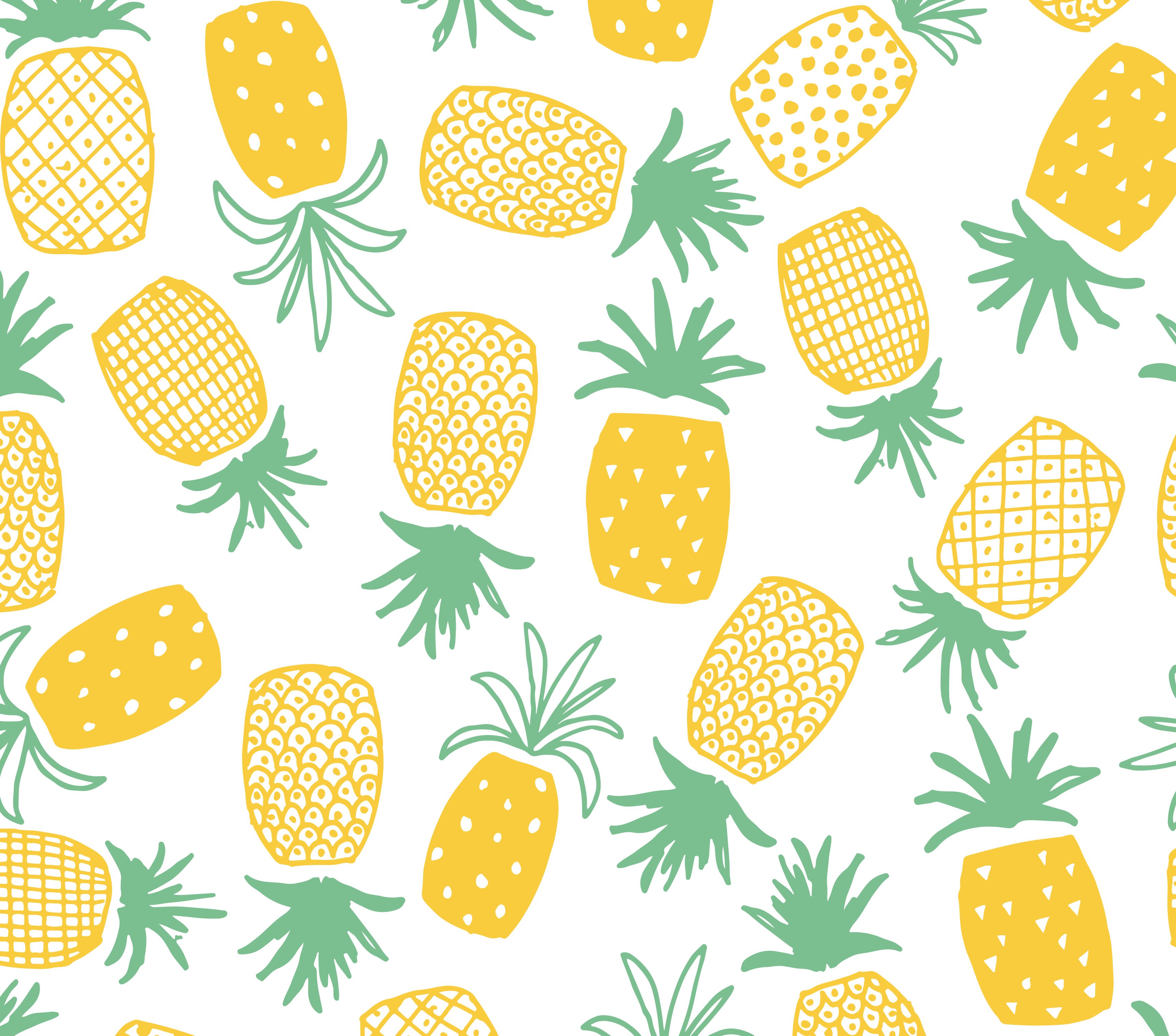 50 Kawaii Watercolor Pineapple Wallpapers   Download at WallpaperBro