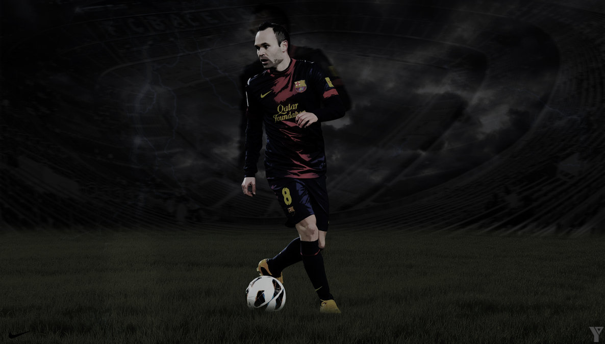 Andres Iniesta Wallpaper By Bluezest1997